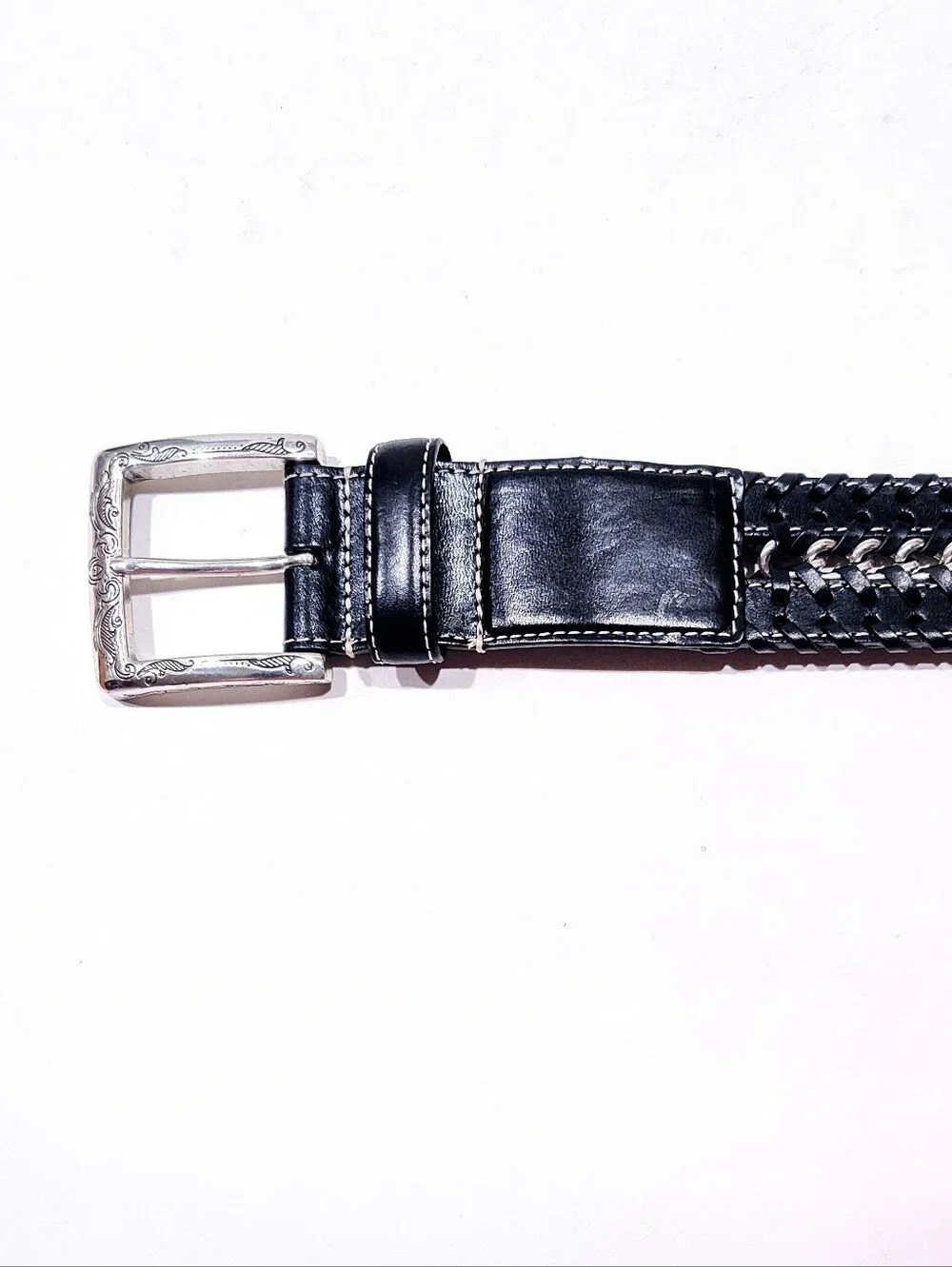 Brighton black leather